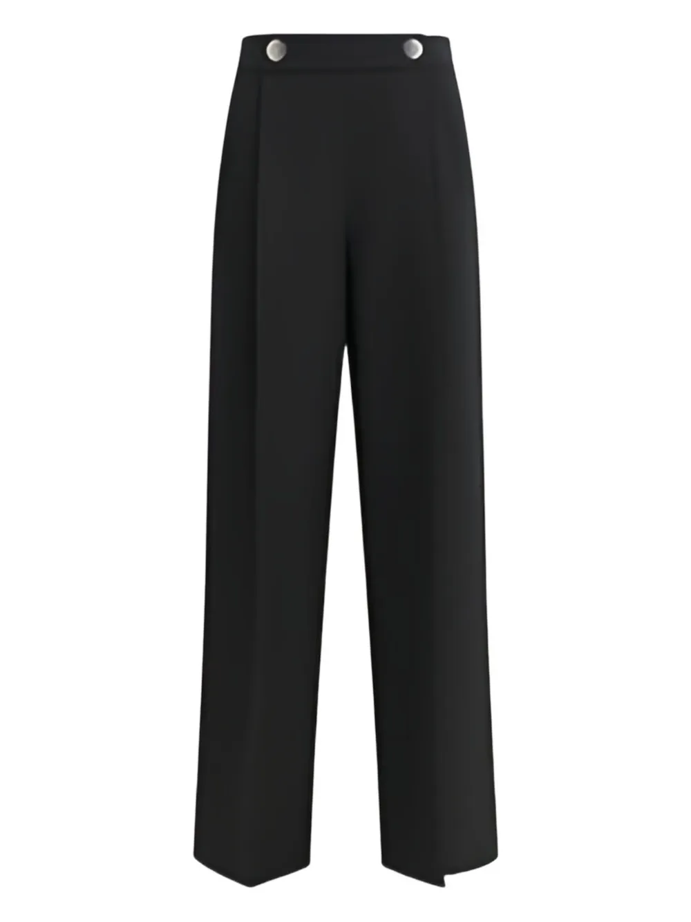 Giorgio Armani button-fastening trousers Zwart