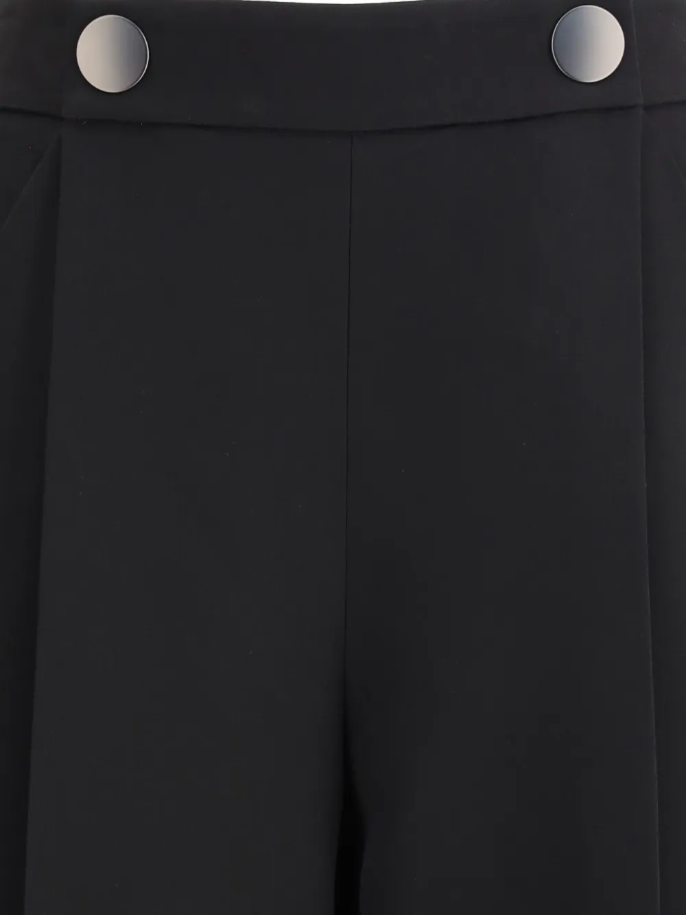 Giorgio Armani Button-fastening Trousers In Black