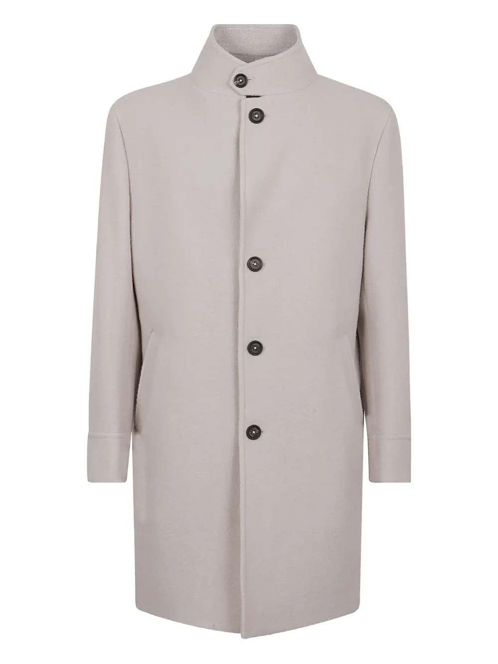 Eleventy buttoned coat Wit