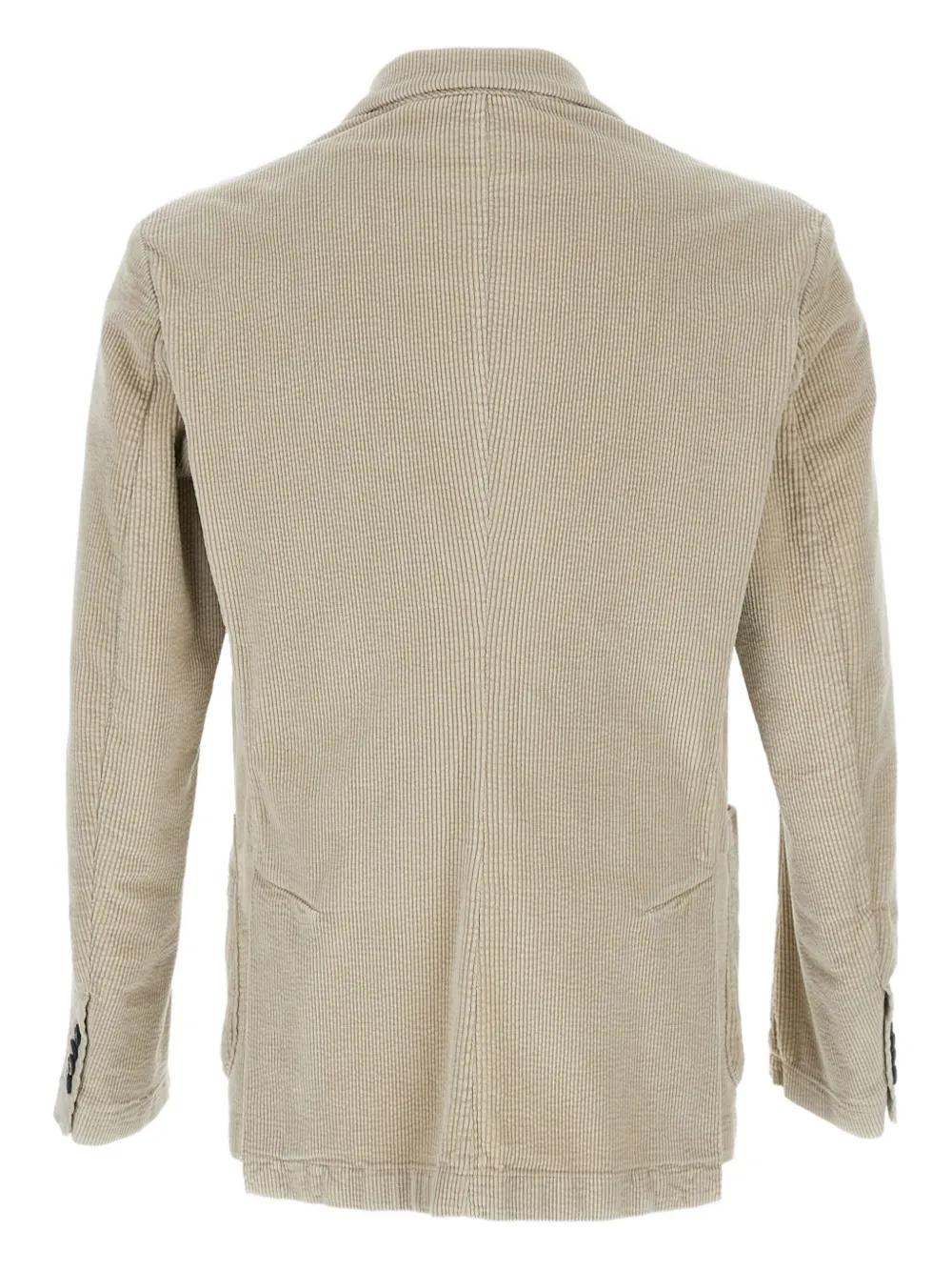 Barena double-breasted corduroy blazer Beige