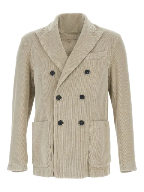 Barena double-breasted corduroy blazer