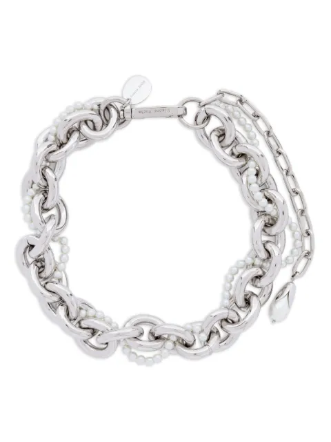 Simone Rocha chain pearl chocker necklace