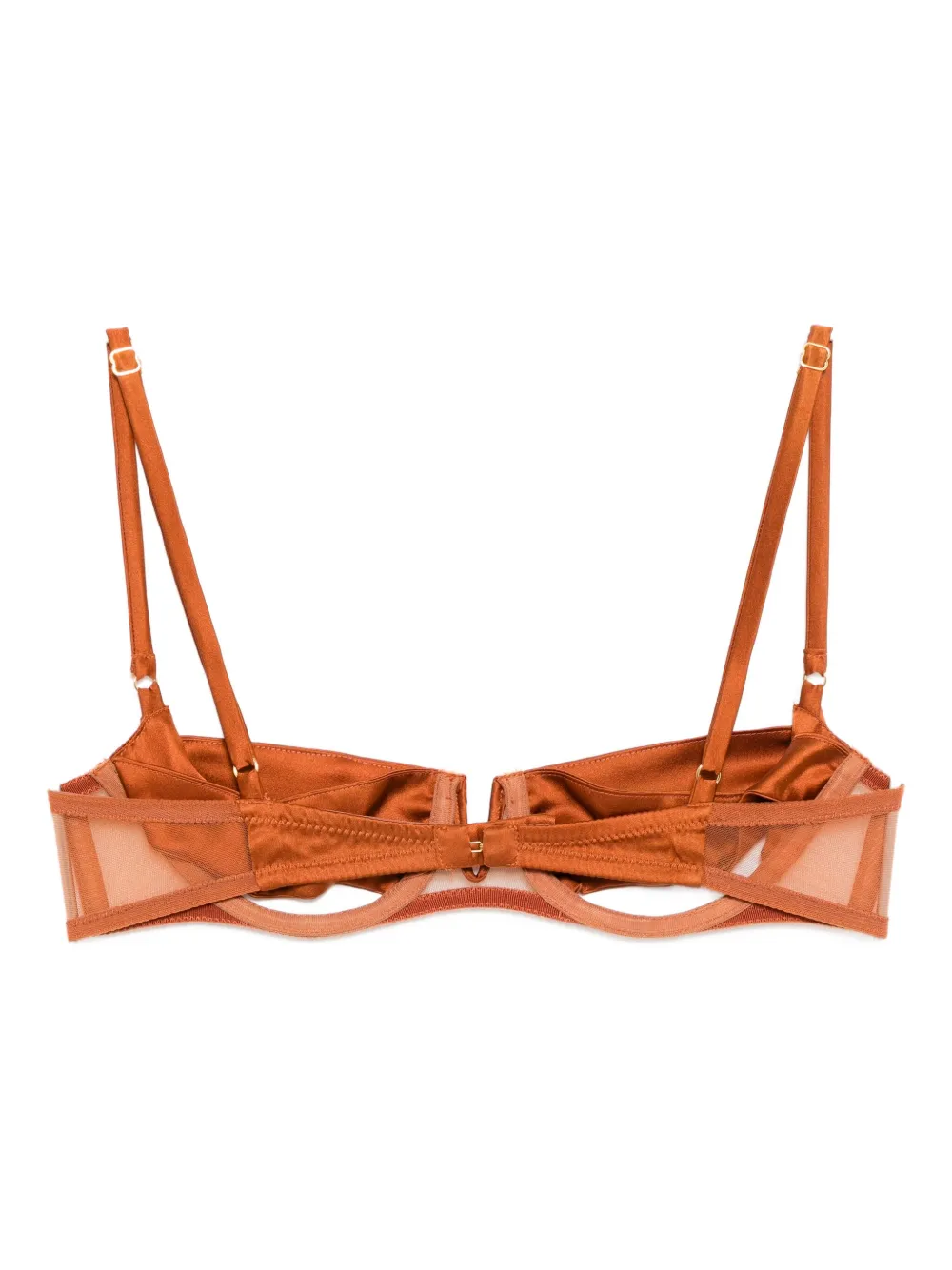 Kiki De Montparnasse Maxim Baclonette Bra In Brown