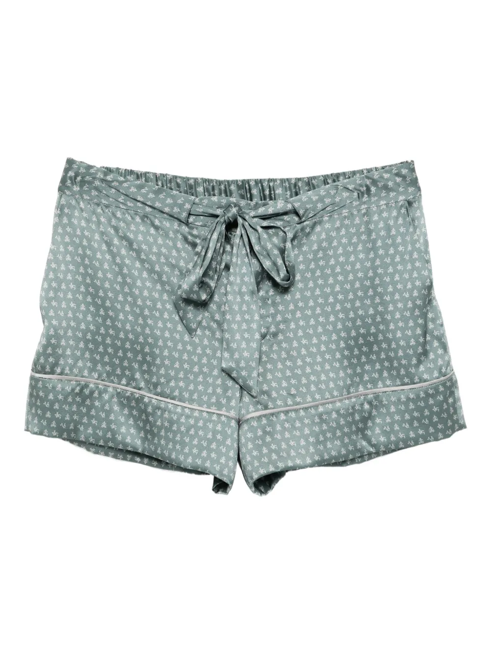 Kiki de Montparnasse Moi pajama shorts | Green | Image 1