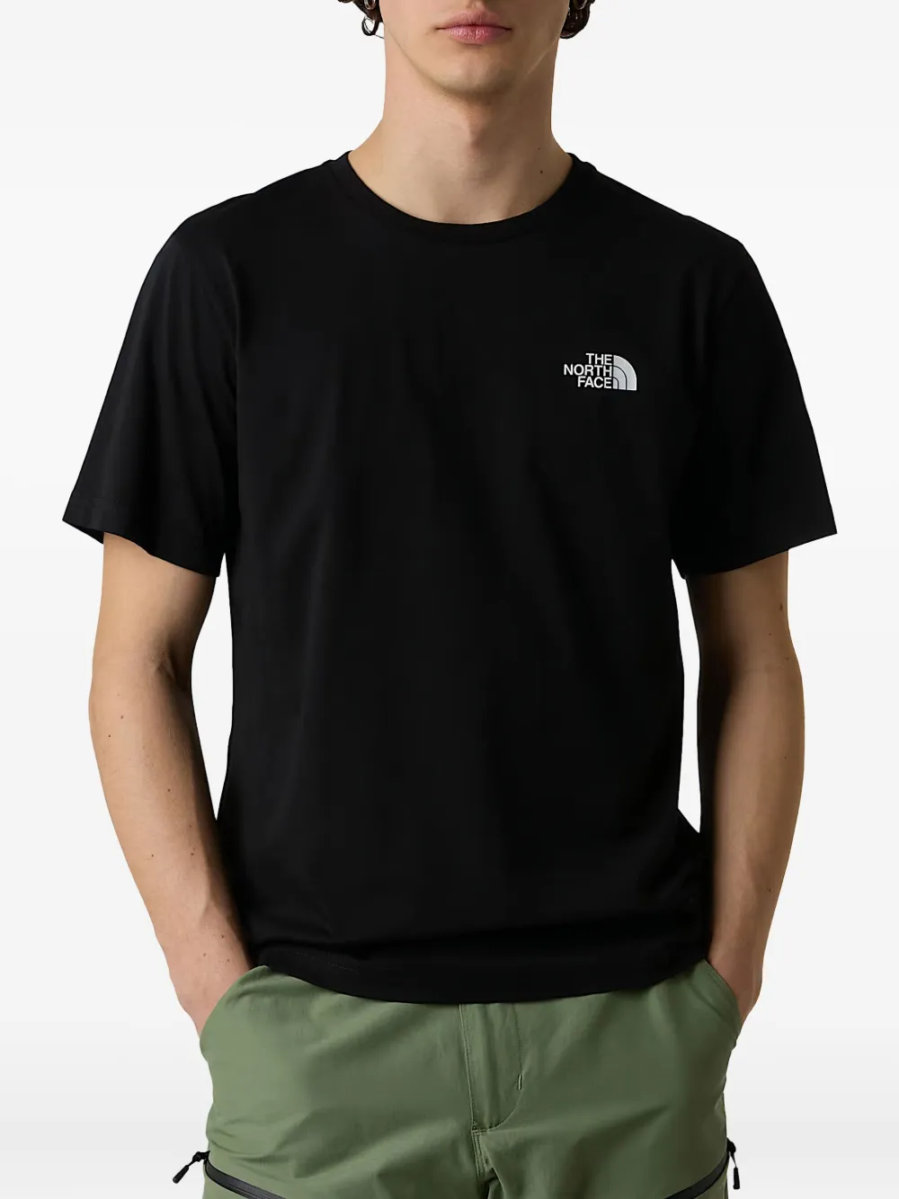 The North Face ロゴ Tシャツ - ブラック The North Face ロゴ Tシャツ - ブラック