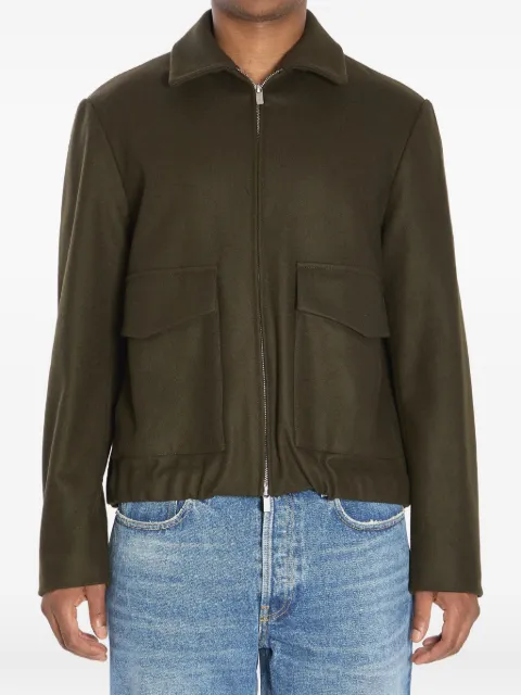 Barena Magan Caramal flap-pocket zip-front jacket