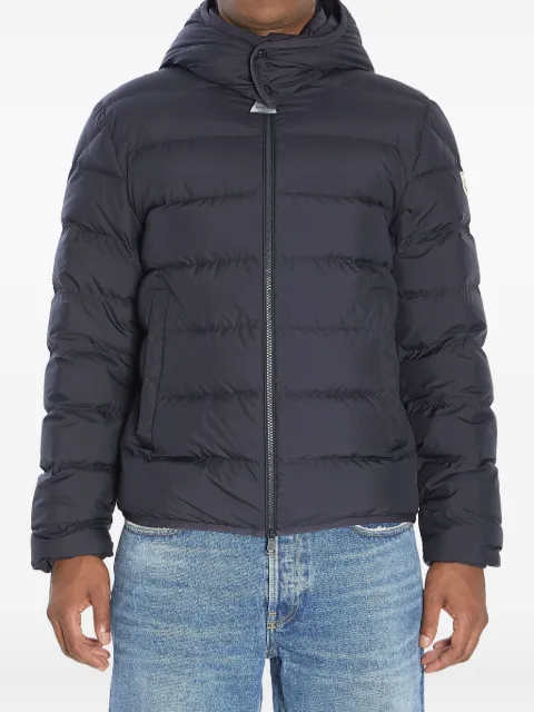 Moncler removable-hood puffer jacket