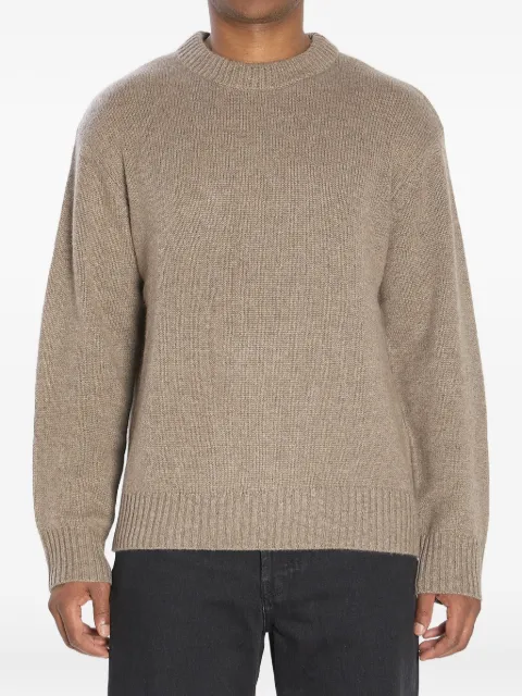 Lisa Yang crew-neck ribbed cashmere sweater