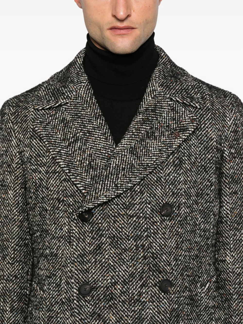 Tagliatore Jas met dubbele rij knopen Grijs