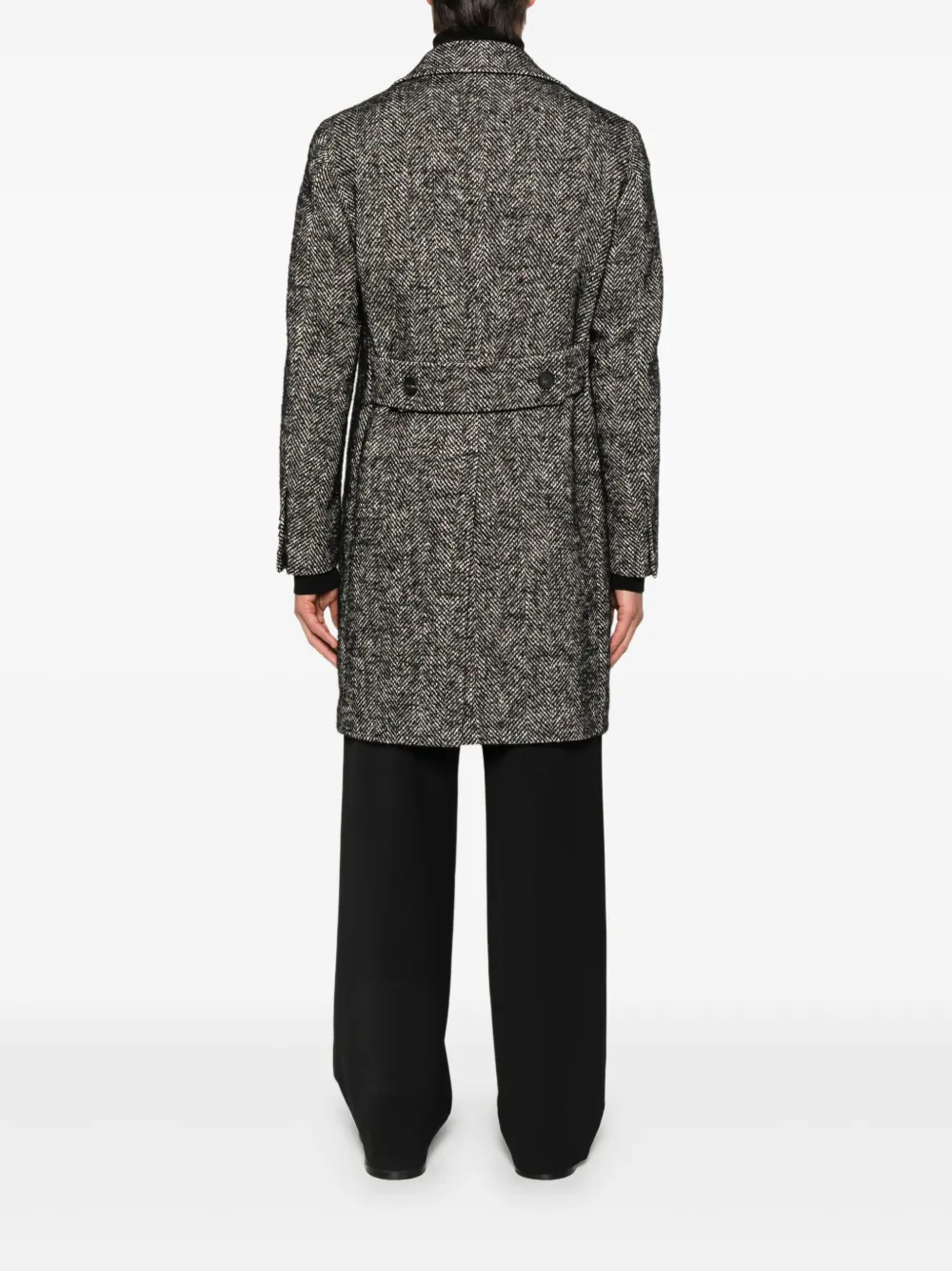 Tagliatore Jas met dubbele rij knopen Grijs