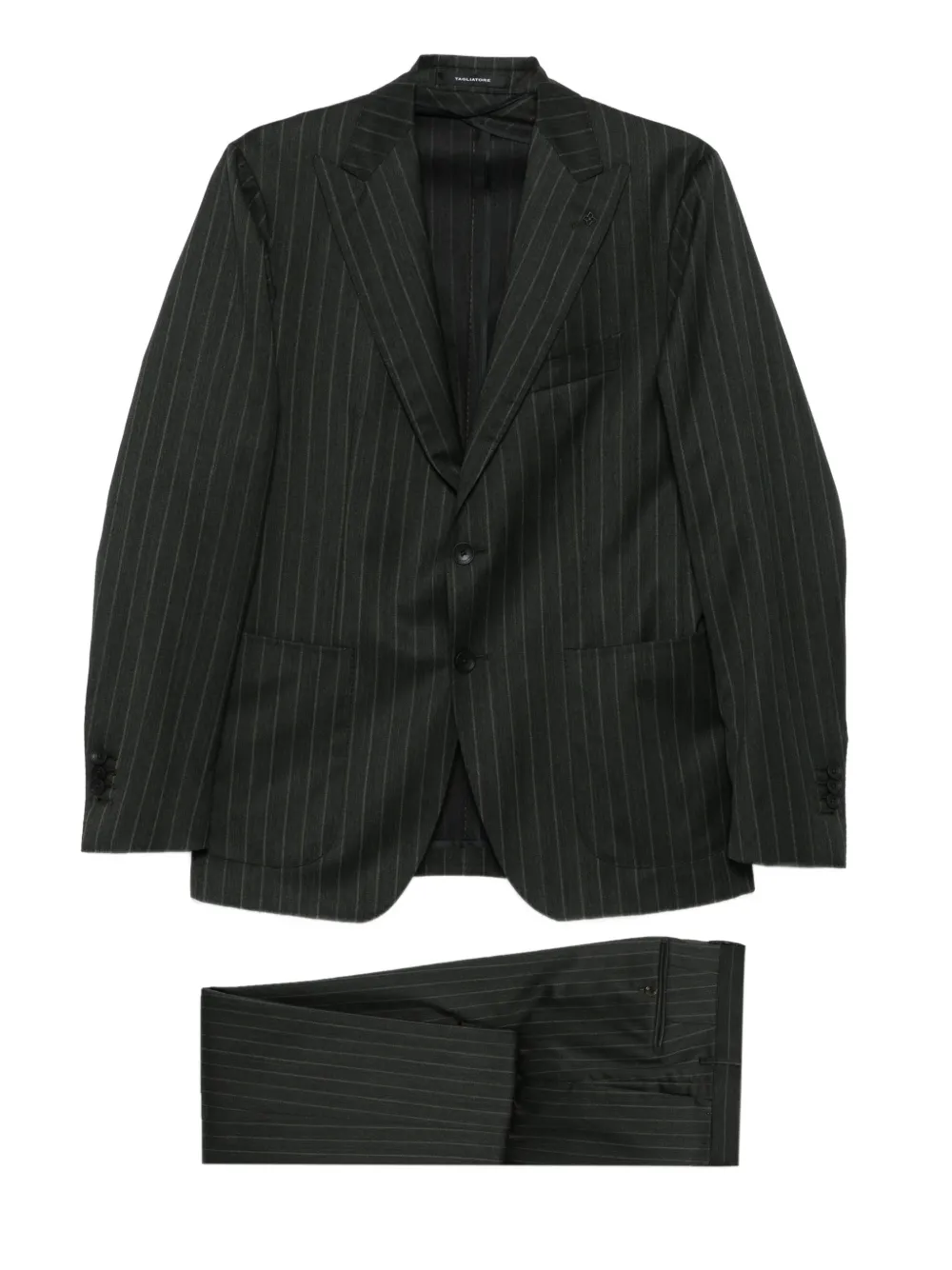 Tagliatore pinstripe suit - Grigio