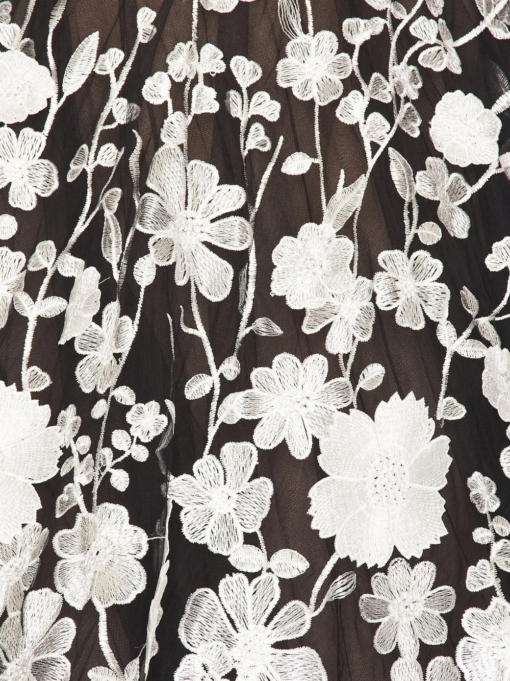 Bronx and Banco Greta midi-jurk met kant Zwart