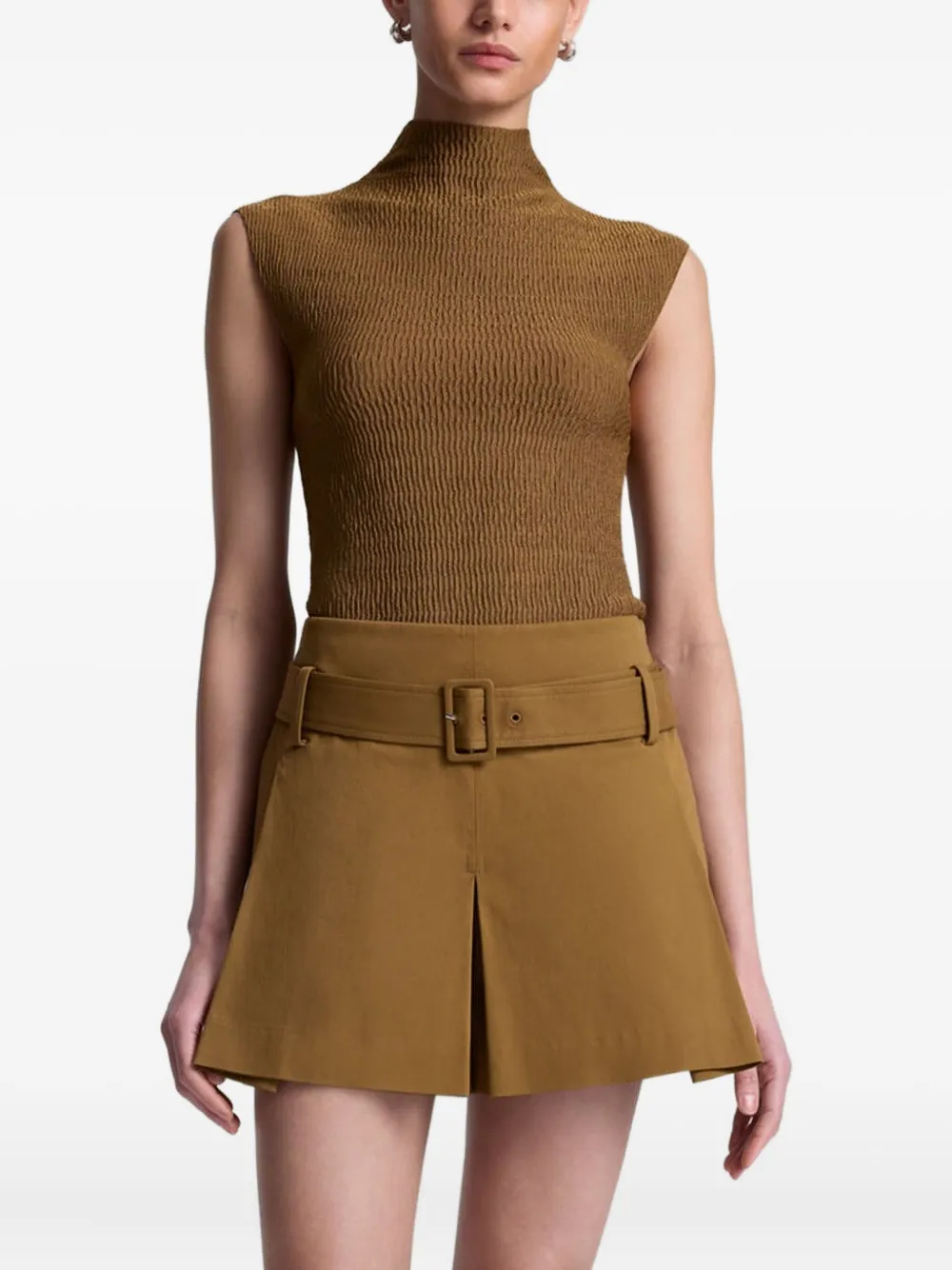 A.L.C. Shorts met ceintuur Bruin