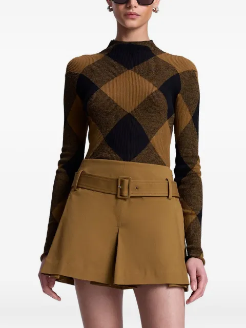 A.L.C. Hugh check T-shirt