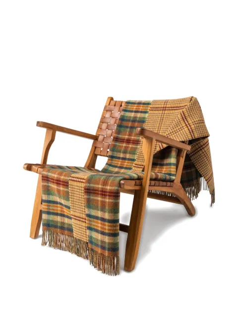 Johnstons of Elgin reversible checked throw 