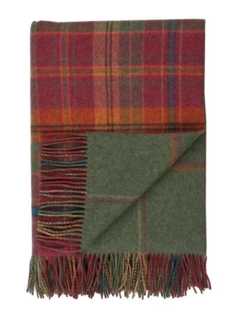Johnstons of Elgin reversible checked throw