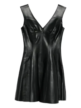 norma kamali leather dress Grance Mini | Black October New Arrivals 25