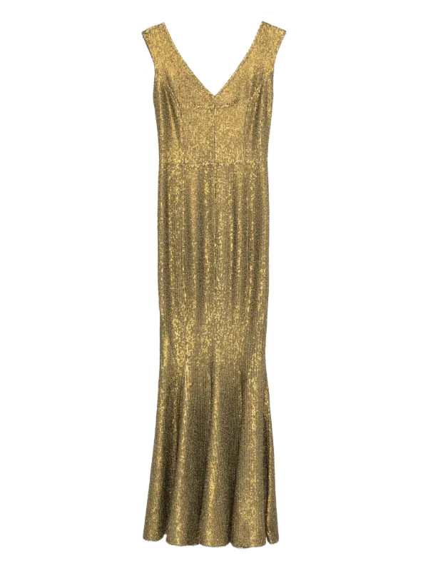 gold norma kamali dress NORMA KAMALI Size XXS Gold Polyester Blend Long Sleeve Fishtail Evenin –  Sui Generis Designer Consignment
