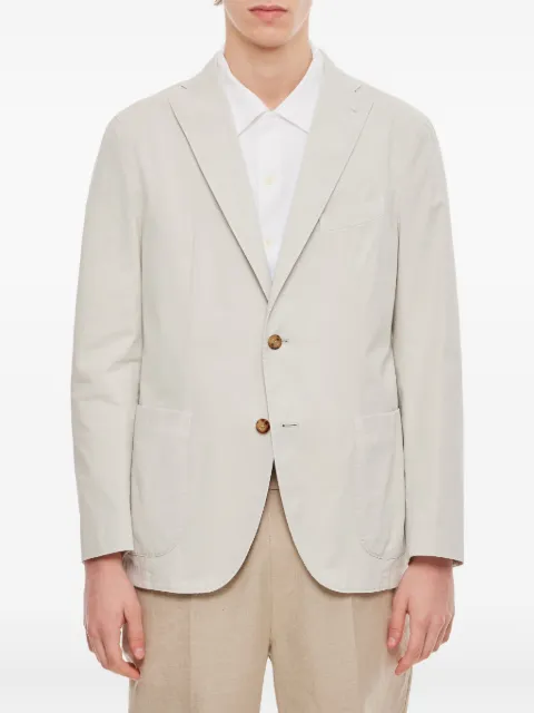 Boglioli buttoned-up single-breasted blazer