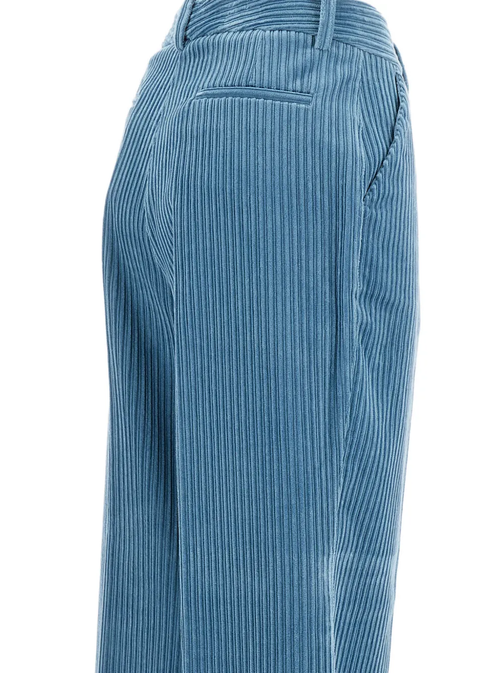 P.a.r.o.s.h Corduroy Trousers In Blue