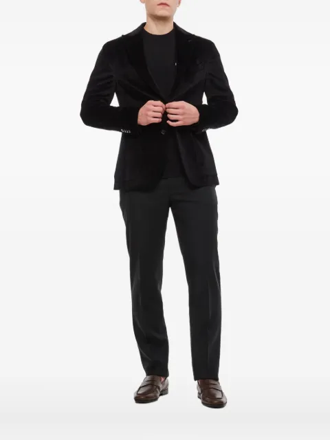 Boglioli single-breasted notched blazer