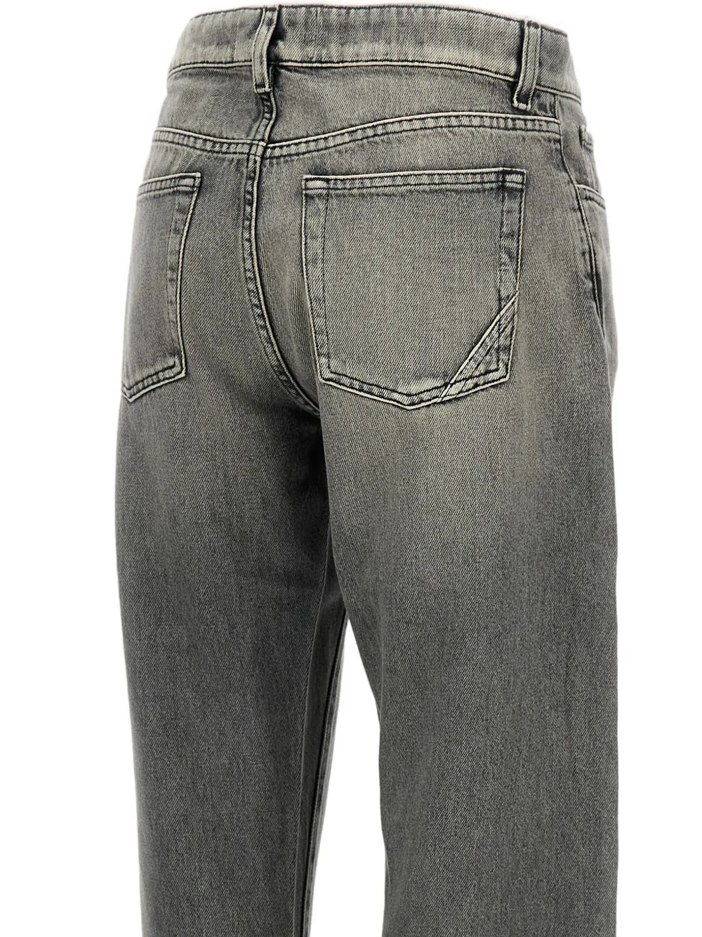 3x1 five-pocket cotton jeans Grijs