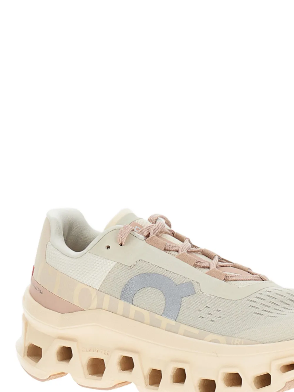 On Running Cloudmonster lace-up sneakers Neutrals