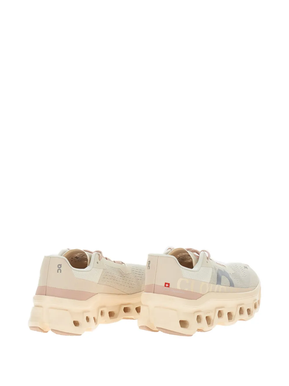On Running Cloudmonster lace-up sneakers Neutrals