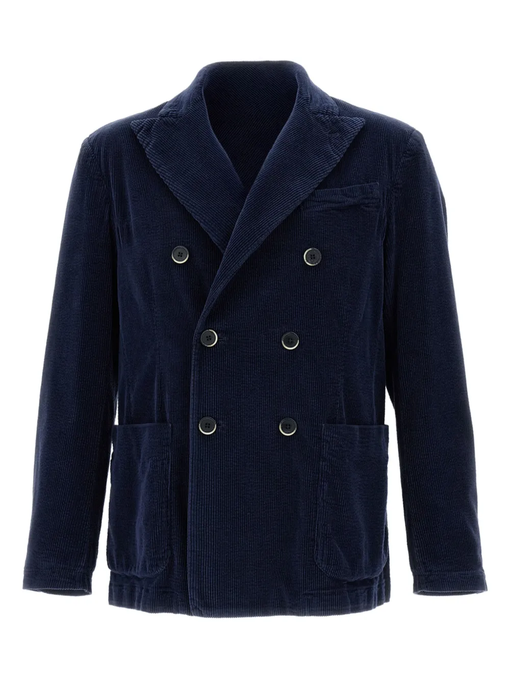 Barena corduroy double-breasted blazer | Blue | Image 1