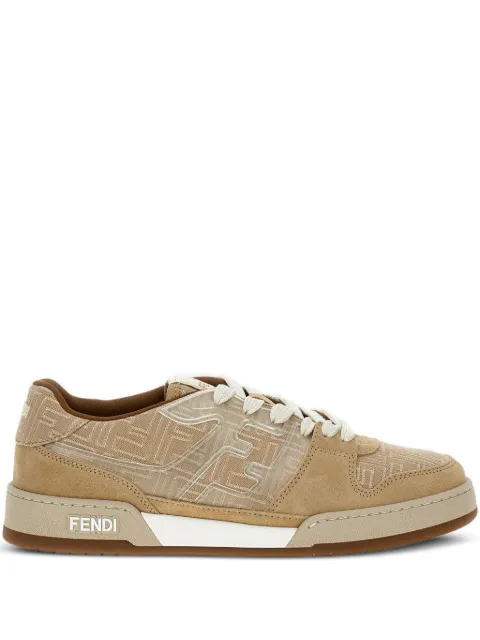 FENDI leather low-top sneakers