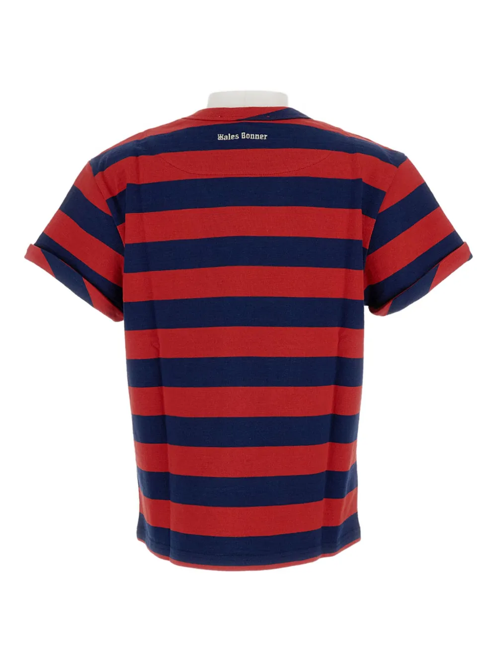 Wales Bonner Gestreept T-shirt Blauw