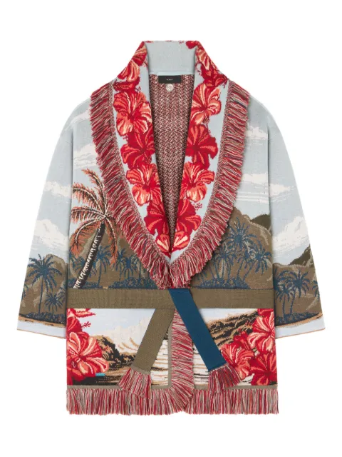 Alanui Hidden Bay fringed cardigan