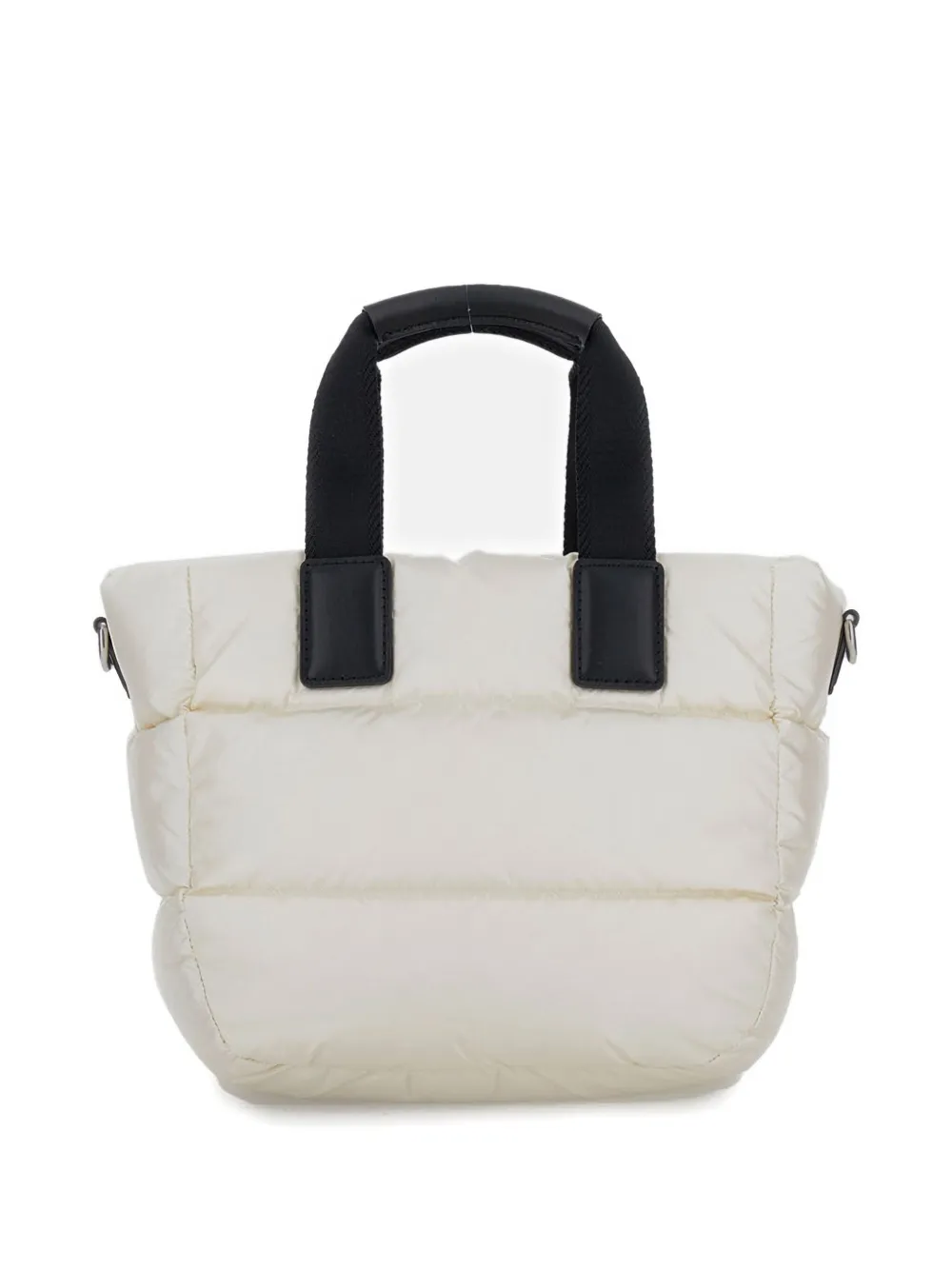 Moncler Caradoc gewatteerde schoudertas met handgreep - Beige