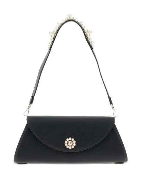 Simone Rocha pearl-embellished clasp shoulder bag