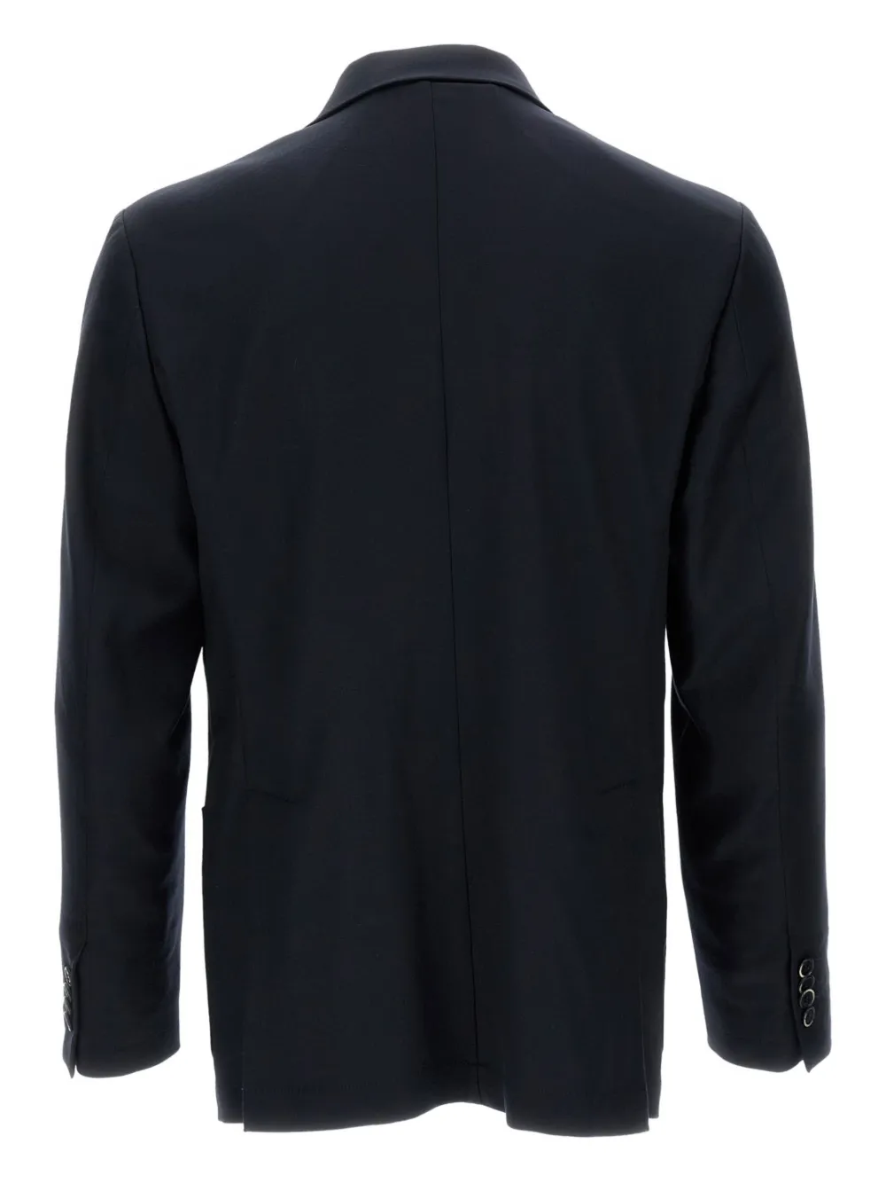 Barena two-button patch-pocket blazer Blauw