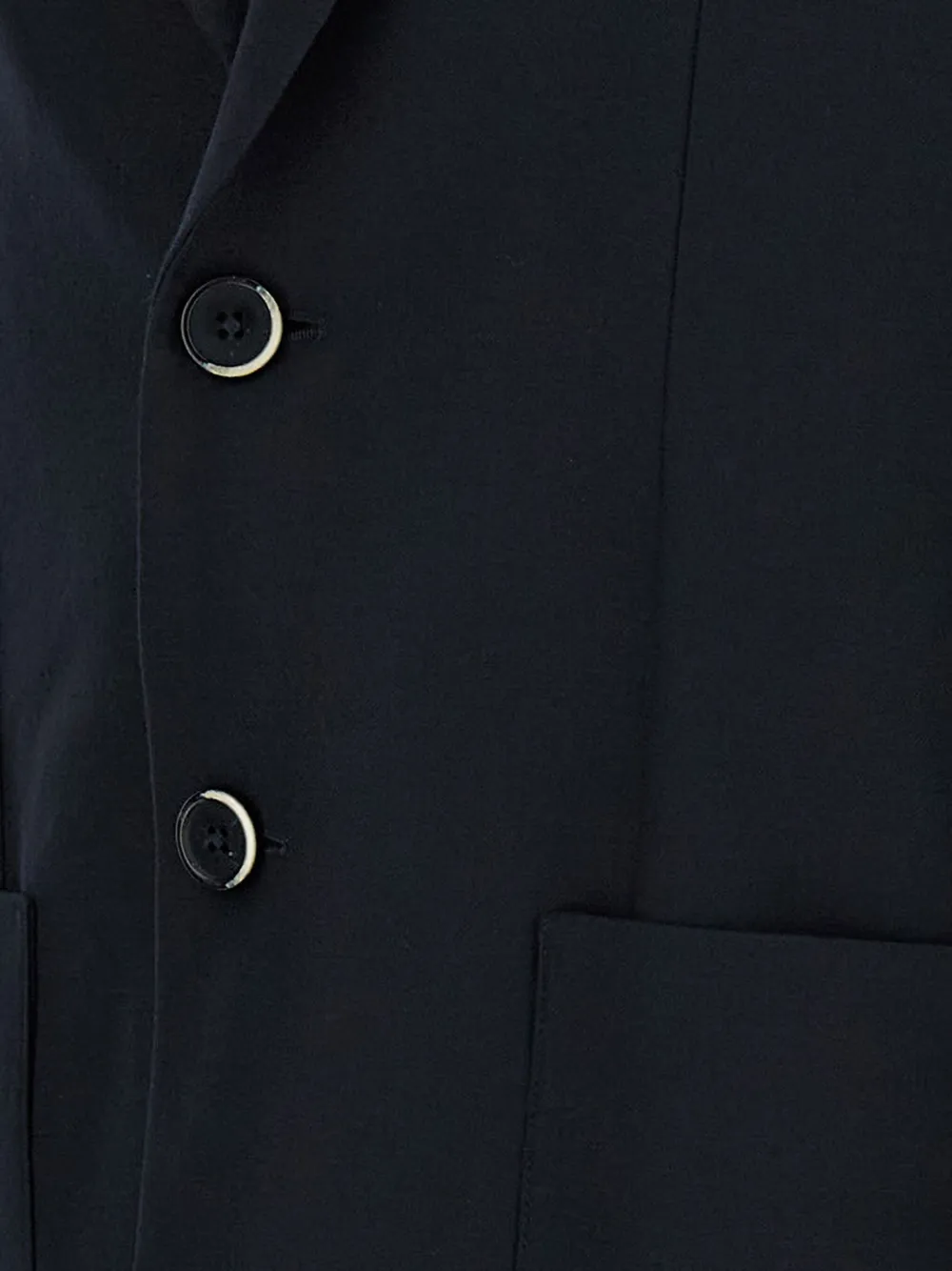 Barena two-button patch-pocket blazer Blauw