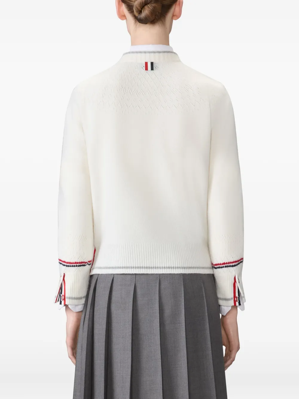 Thom Browne White Beige