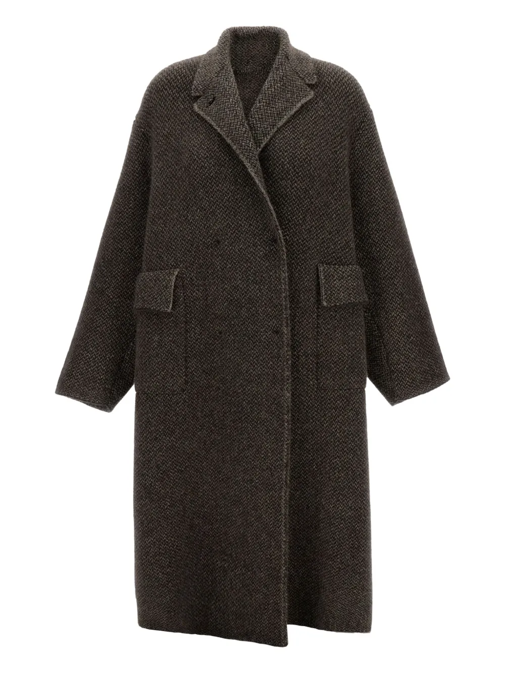 Boboutic double-breasted coat | Brown | Image 1