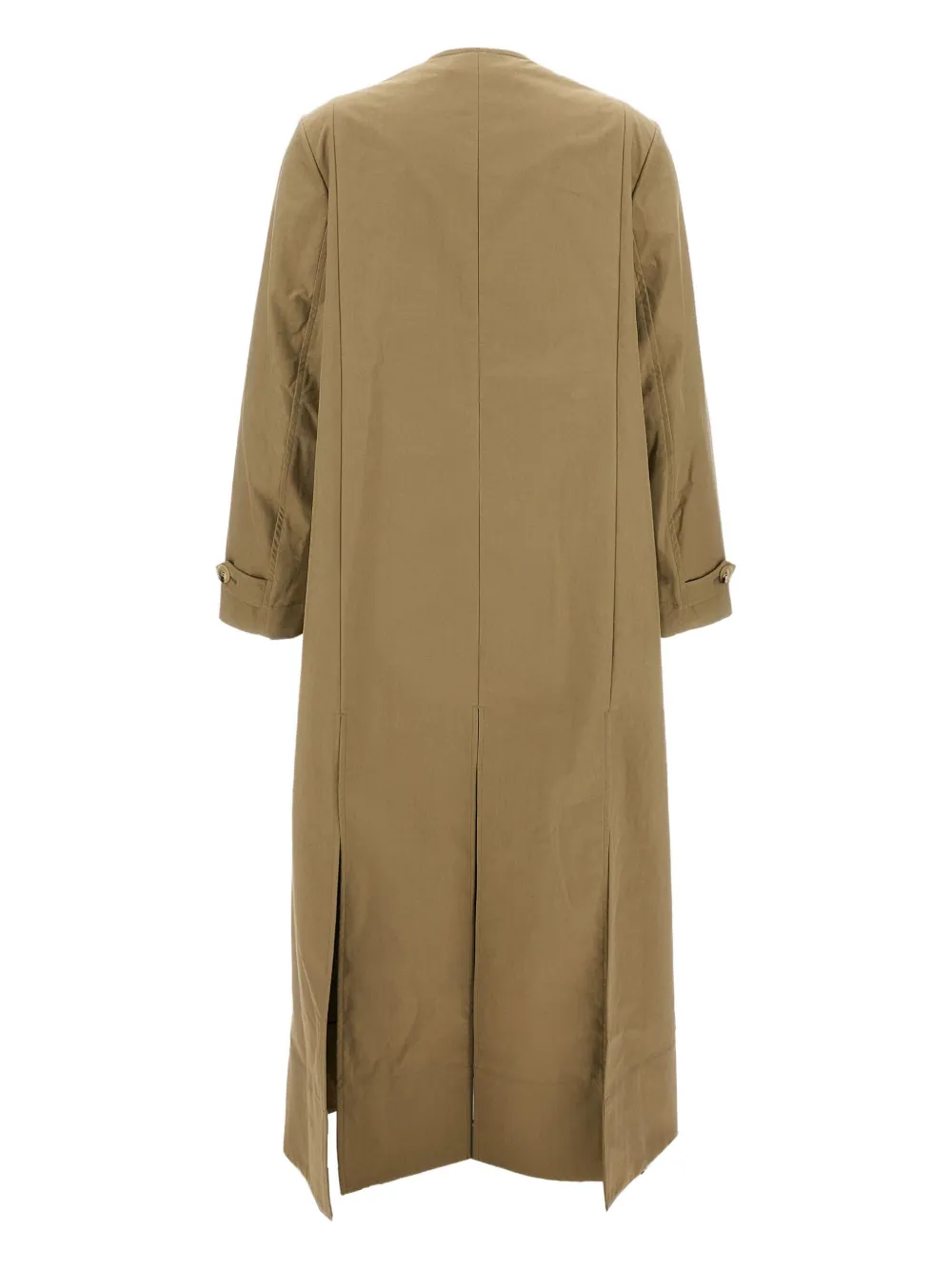 Simone Rocha Verfraaide jas met ceintuur Bruin
