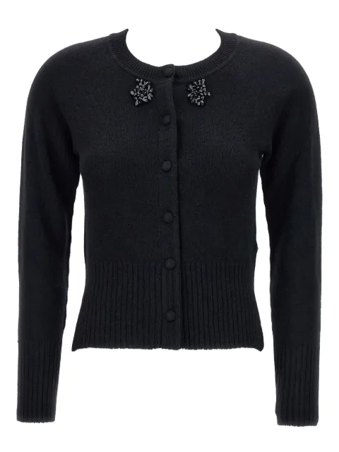 Simone Rocha beaded-embellished cashmere cardigan