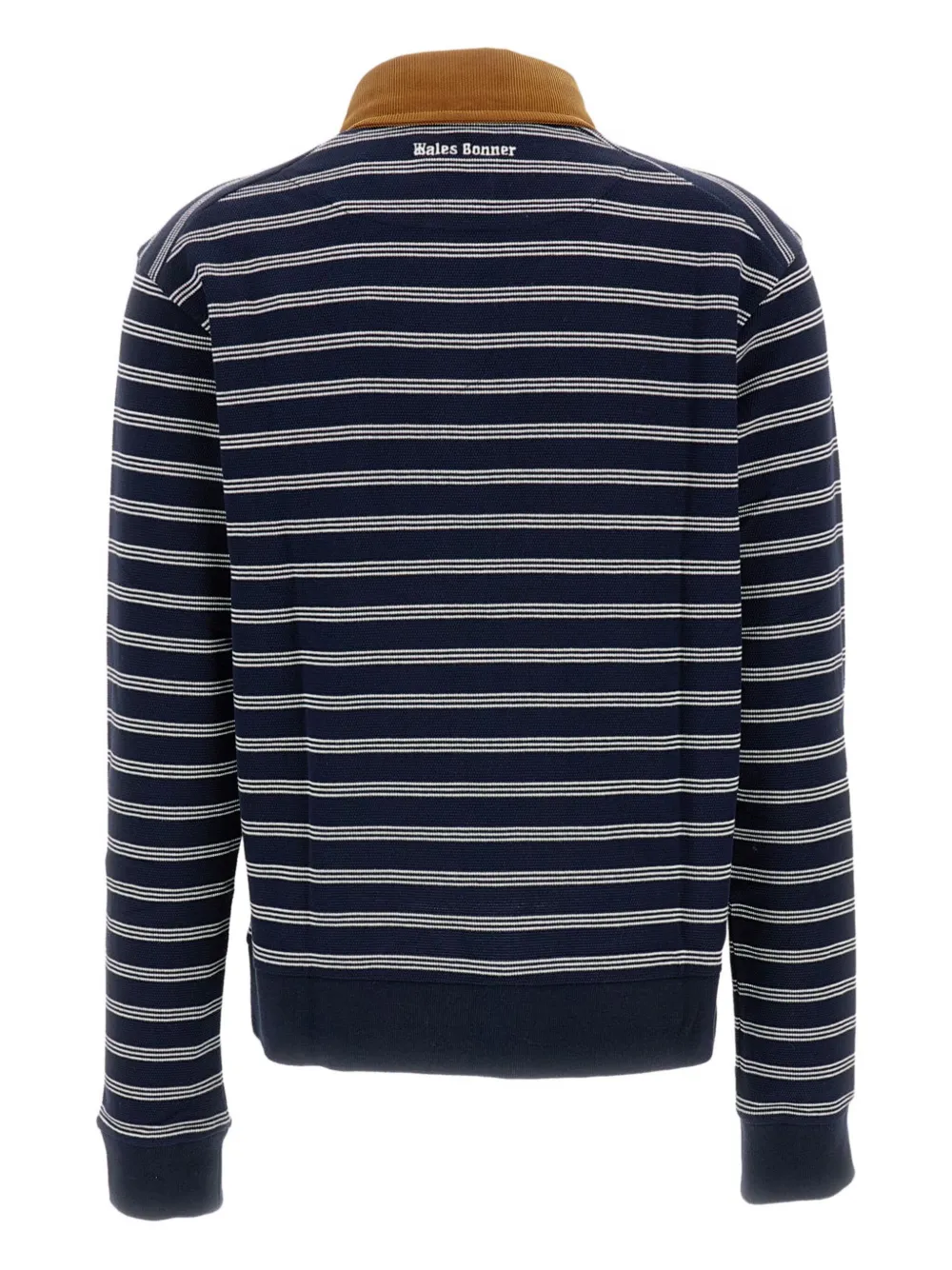 Wales Bonner Gestreept poloshirt - Blauw