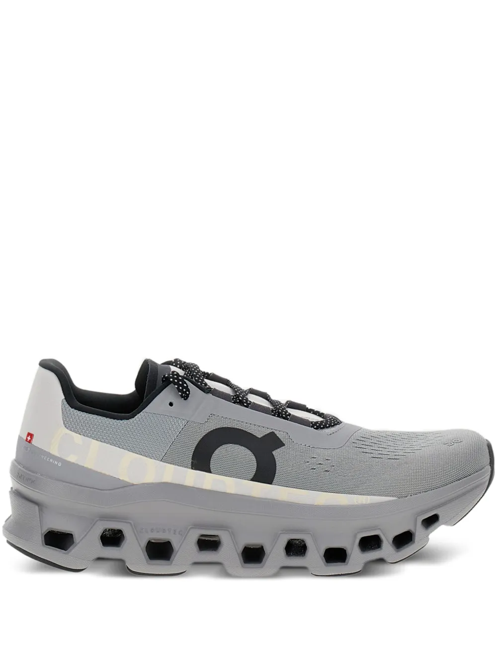 On Running Cloudmonster lace-up sneakers Grey