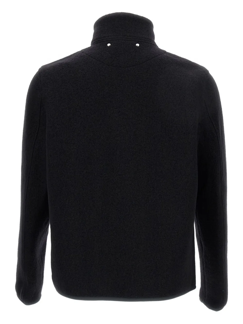 Paul Smith high-neck wool jacket Zwart
