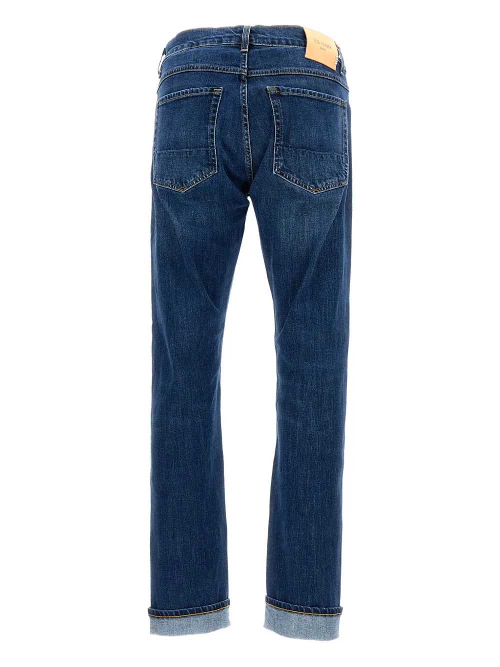 TELA GENOVA Broek met knopen - Blauw
