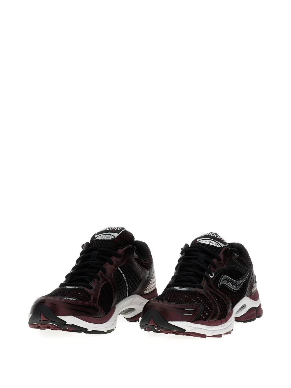 Saucony ProGrid Triumph 4 mesh-panel sneakers Black