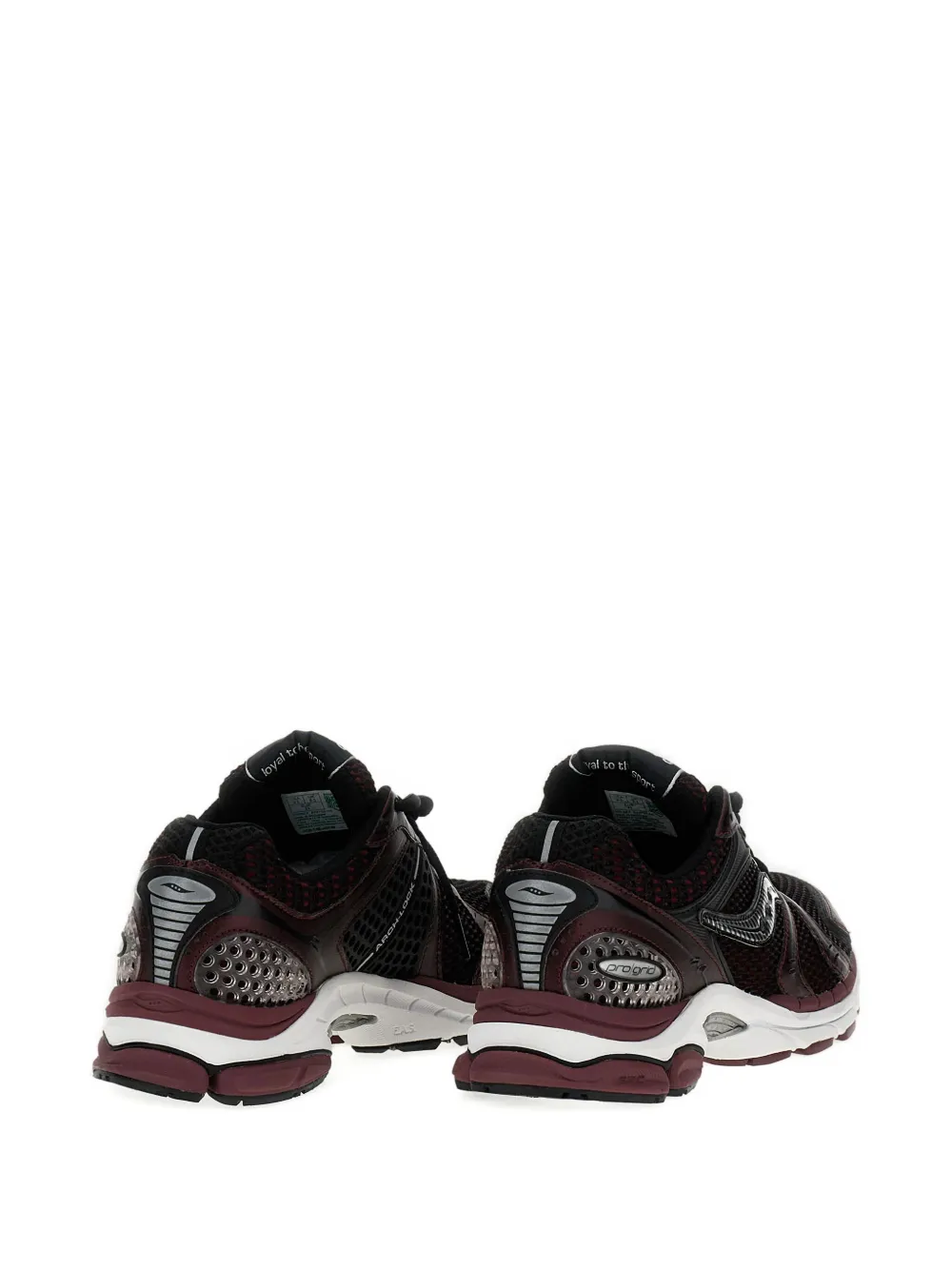 Saucony ProGrid Triumph 4 mesh-panel sneakers Black