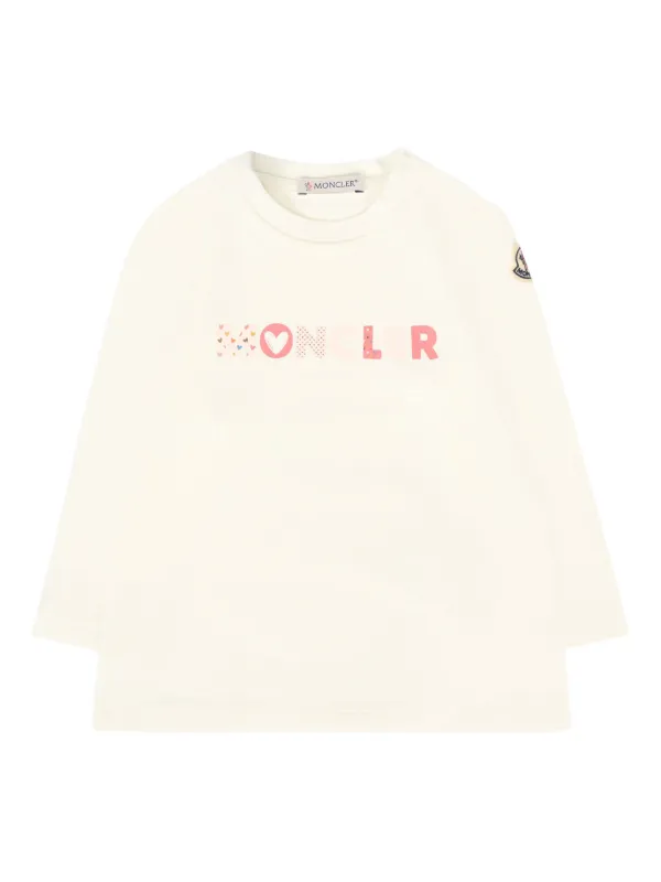 MONCLER　18/24M Moncler Jaqueta Matelassê Com Acabamento De Pelos | Azul | FARFETCH BR