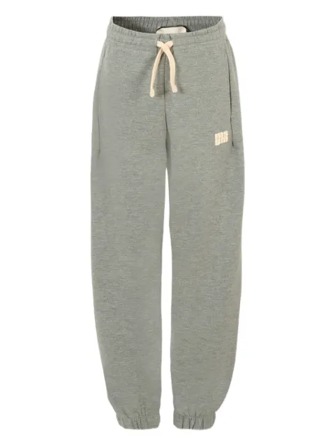 MSGM Kids logo-embroidered drawstring track pants