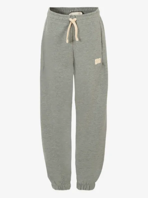 MSGM Kids logo-embroidered drawstring track pants