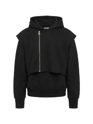 ENTIRE STUDIOS Cotton zip-up Hoodie | Black | FARFETCH RO